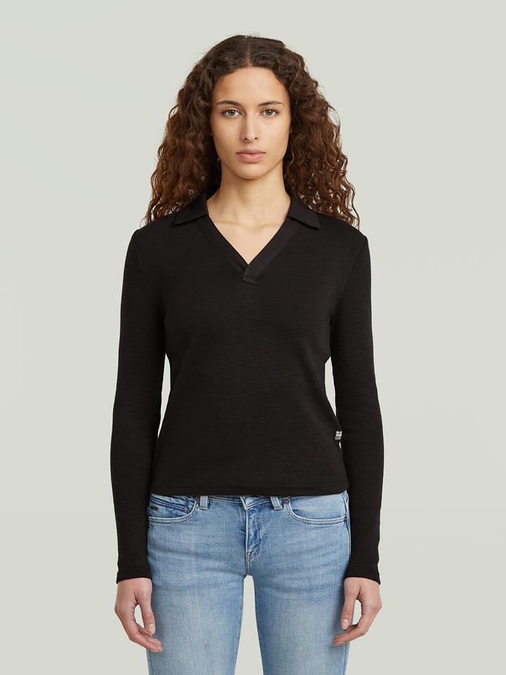 G-Star Koszulka polo w kolorze czarnym rozmiar: M