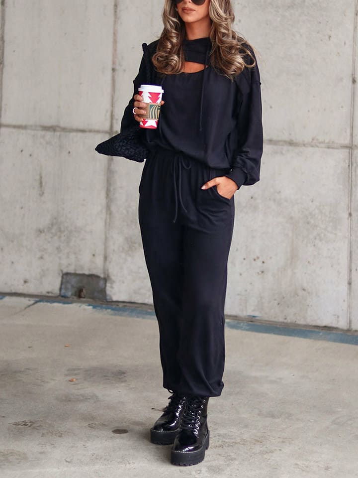 LA Angels 2-częściowy zestaw w kolorze czarnym rozmiar: L