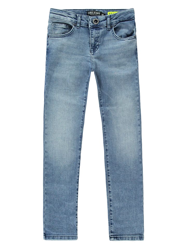 Cars Dżinsy "Rooklyn" - Regular fit - w kolorze niebieskim rozmiar: 164