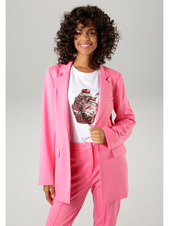 Aniston Blezer w kolorze różowym rozmiar: 42