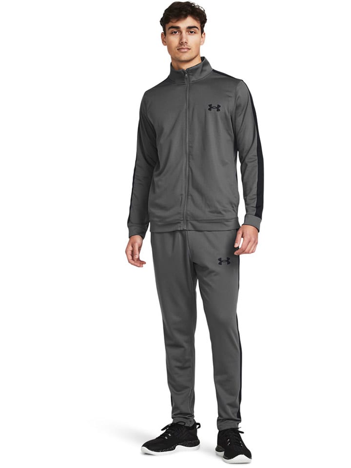 Under Armour 2-częściowy strój sportowy w kolorze antracytowym rozmiar: XL