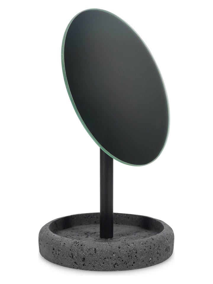 Salt and Pepper Lusterko kosmetyczne w kolorze antracytowym - 13 x 23 cm rozmiar: onesize