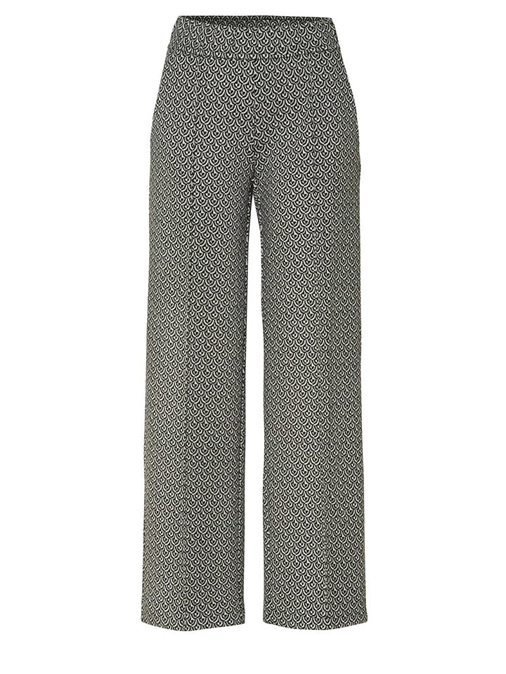 Rosner Spodnie "Rosner" w kolorze czarno-kremowym rozmiar: 42/L32