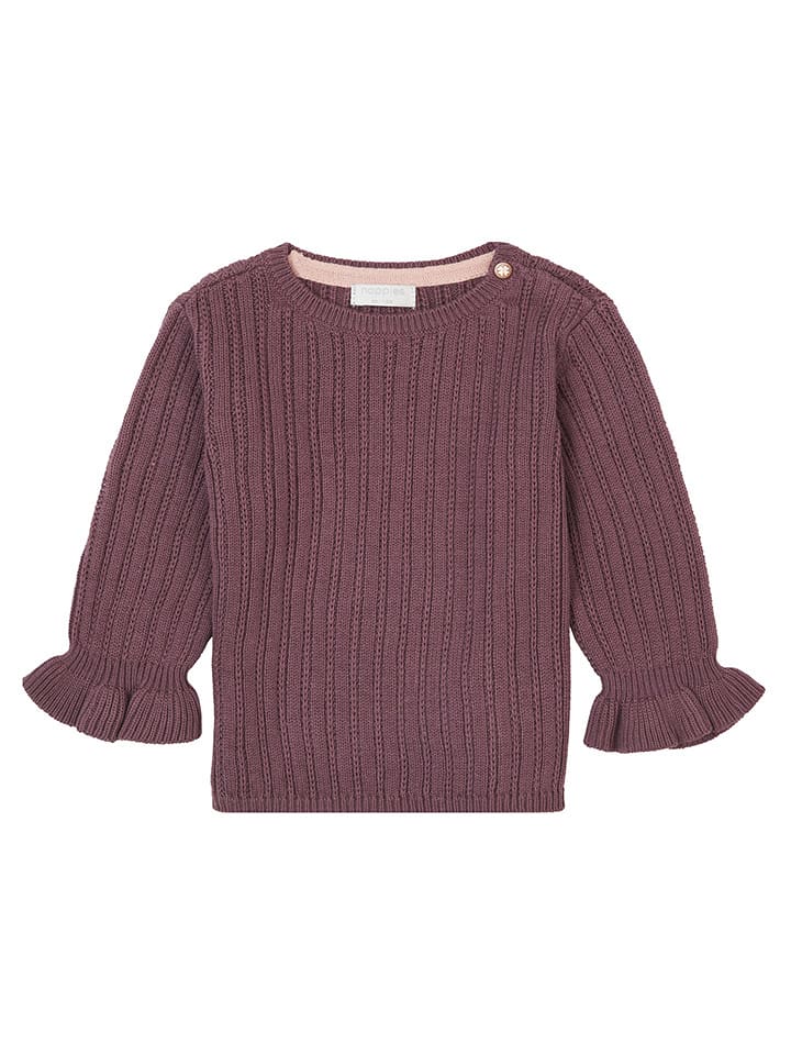 Noppies Sweter "Frossay" w kolorze fioletowym rozmiar: 68