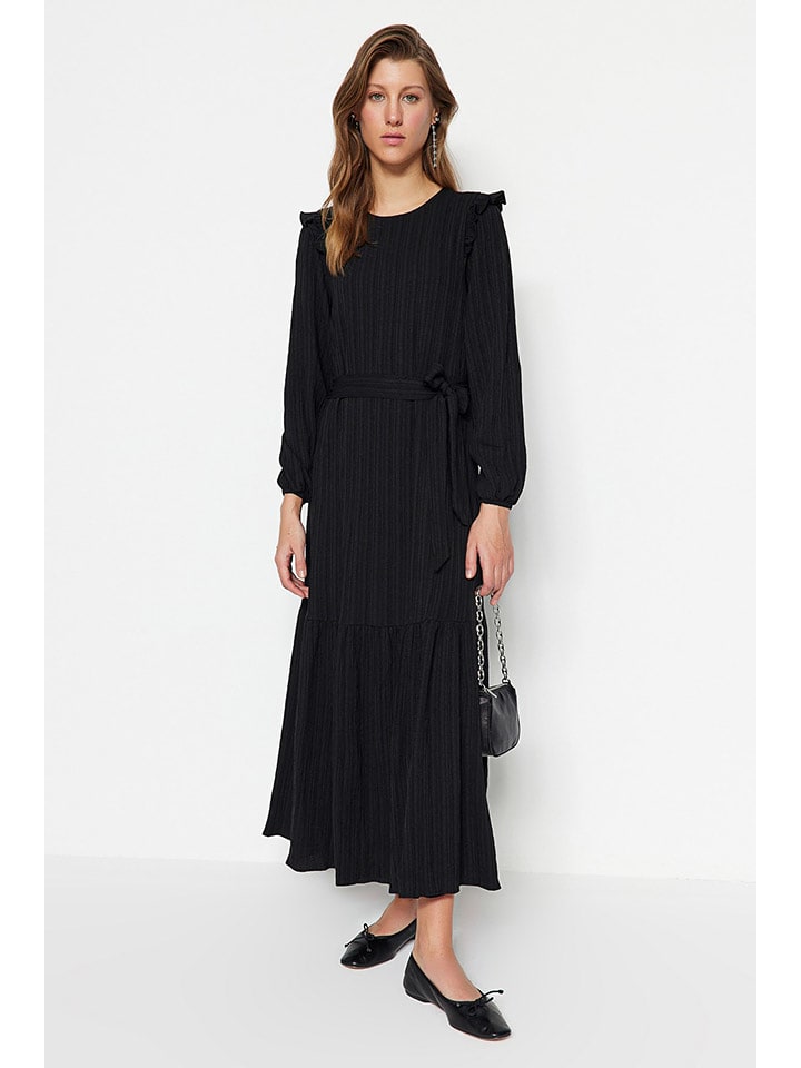 trendyol Sukienka w kolorze czarnym rozmiar: 36