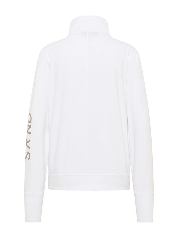 ELBSAND Bluza "Entje" w kolorze białym rozmiar: L