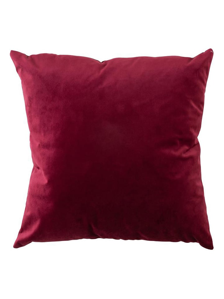J Line Poduszka w kolorze bordowym - 45 x 45 cm rozmiar: onesize