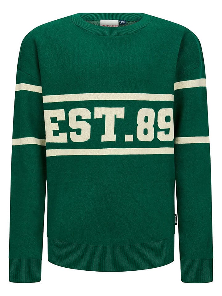 Retour Sweter "Flip" w kolorze zielonym rozmiar: 170/176