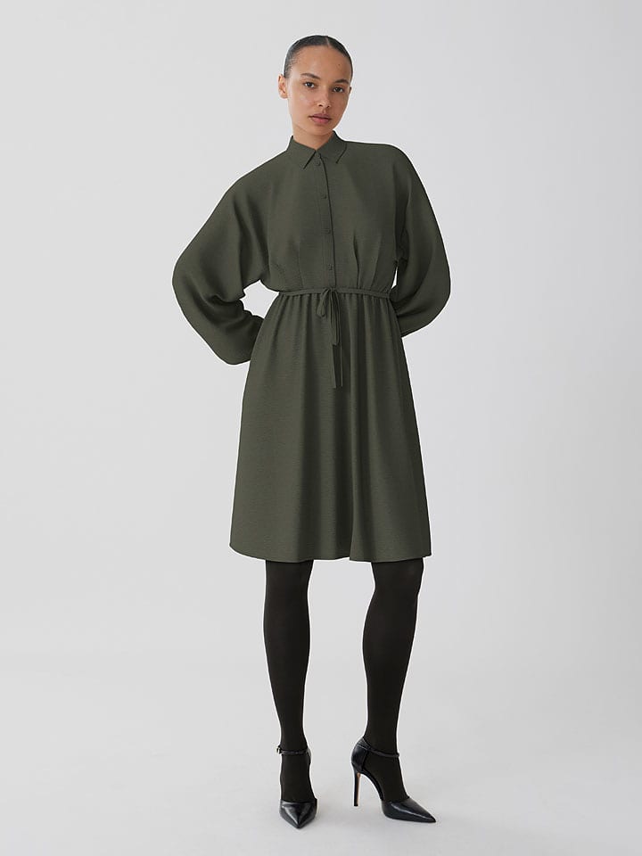 Vila Sukienka "Visurashil" w kolorze khaki rozmiar: 42