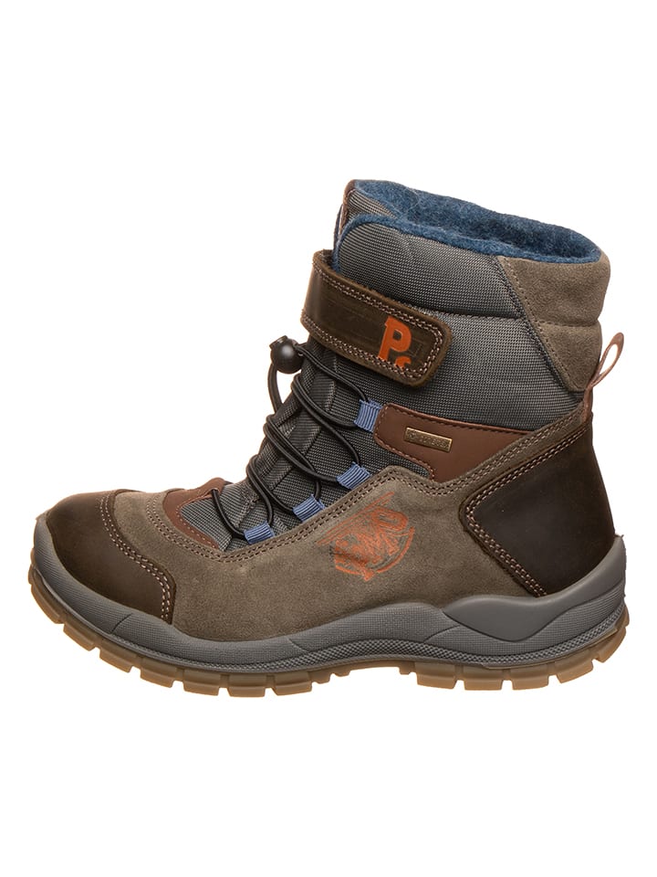 Primigi Skórzane botki w kolorze brązowym rozmiar: 37