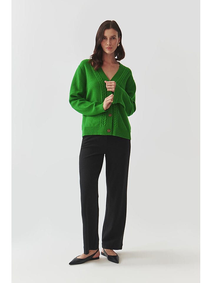 TATUUM Kardigan w kolorze zielonym rozmiar: S