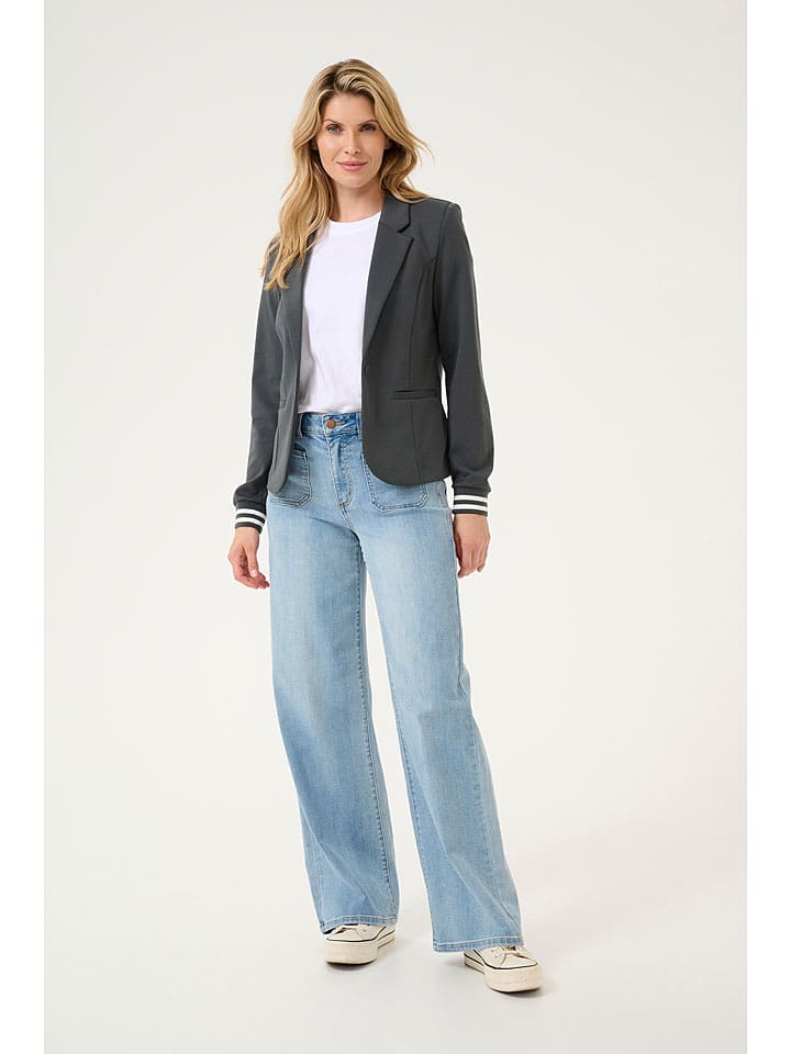 Kaffe Blezer w kolorze antracytowym rozmiar: S