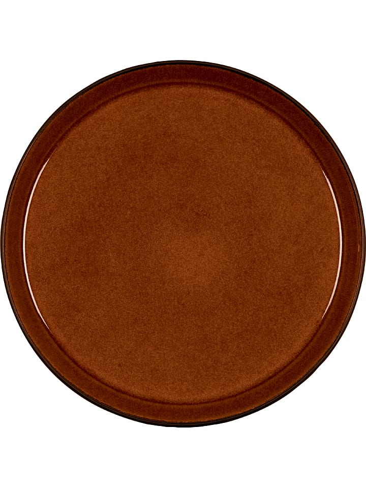 Bitz Talerz obiadowy "Gastro" w kolorze pomarańczowo-czarnym - Ø 27 cm rozmiar: onesize