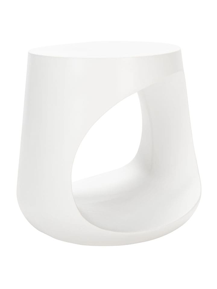 Safavieh Stolik w kolorze białym - wys. 56 x Ø 58 cm rozmiar: onesize