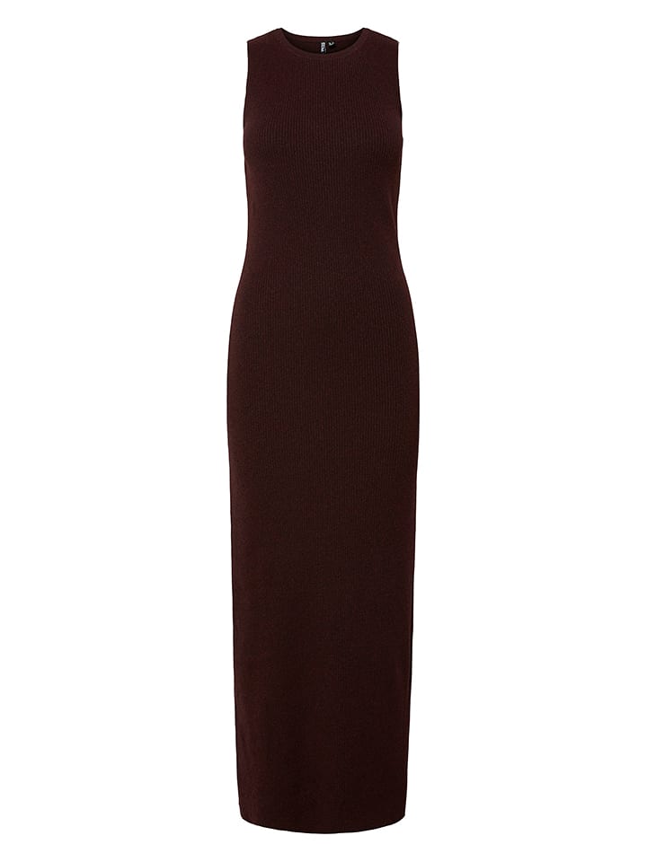 Pieces Sukienka dzianinowa w kolorze czerwonym rozmiar: L