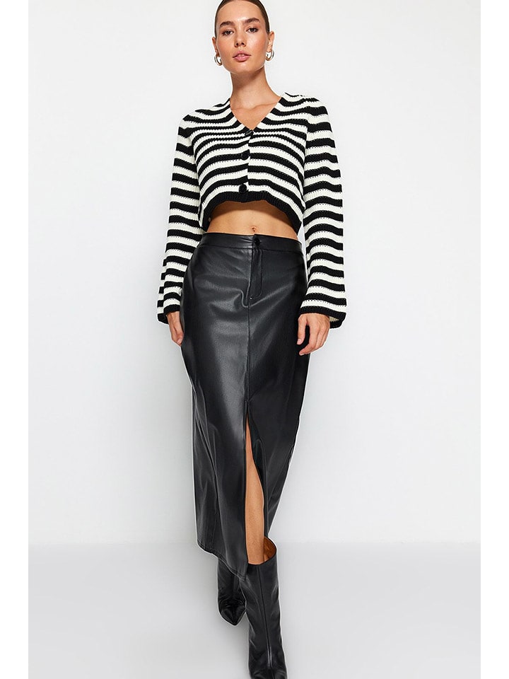 trendyol Spódnica w kolorze czarnym rozmiar: XL