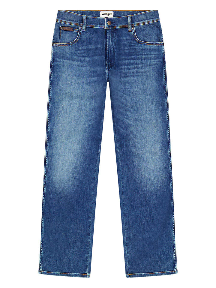 Wrangler Dżinsy - Regular fit - w kolorze niebieskim rozmiar: W30/L32