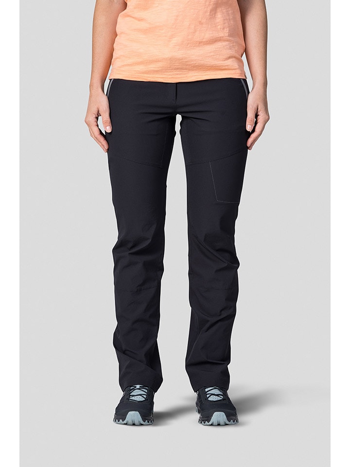 Hannah Spodnie funkcyjne "Haita" w kolorze czarnym rozmiar: 38