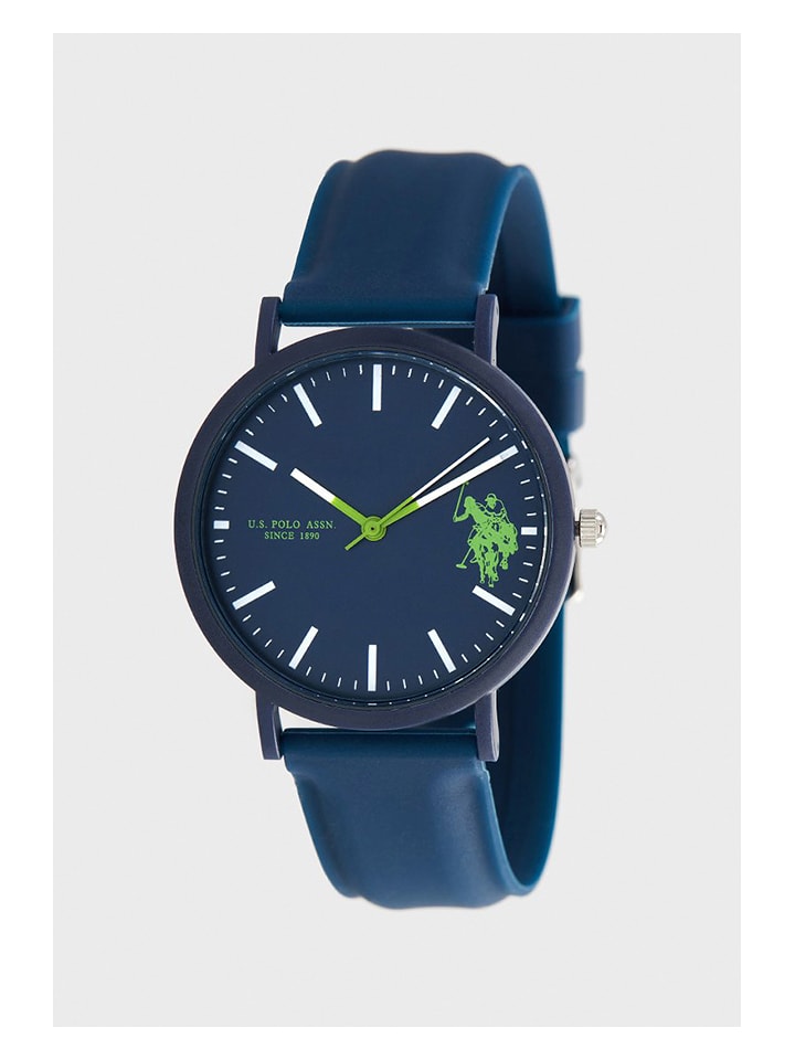 U.S. Polo Assn. Zegarek kwarcowy w kolorze granatowym rozmiar: onesize