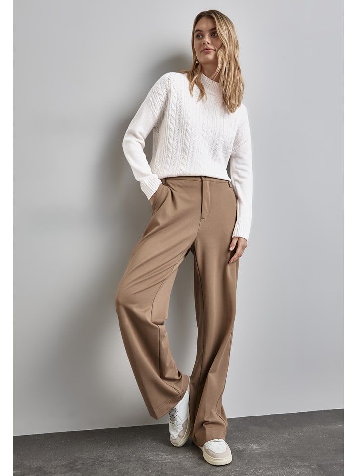 Street One Sweter w kolorze kremowym rozmiar: 36