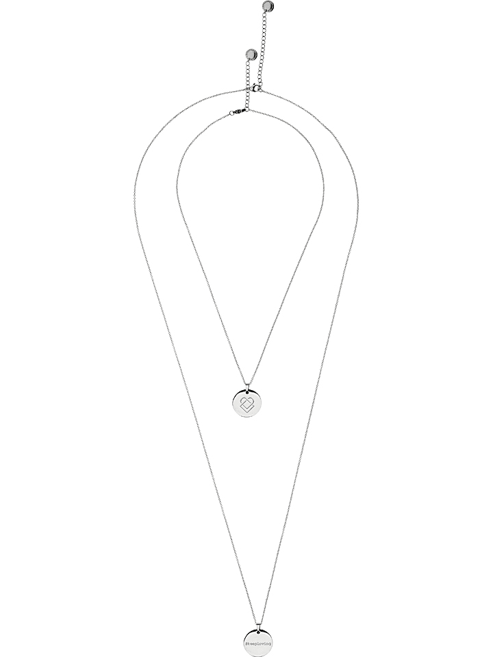 Liebeskind Naszyjnik z zawieszkami - dł. 45 cm rozmiar: onesize