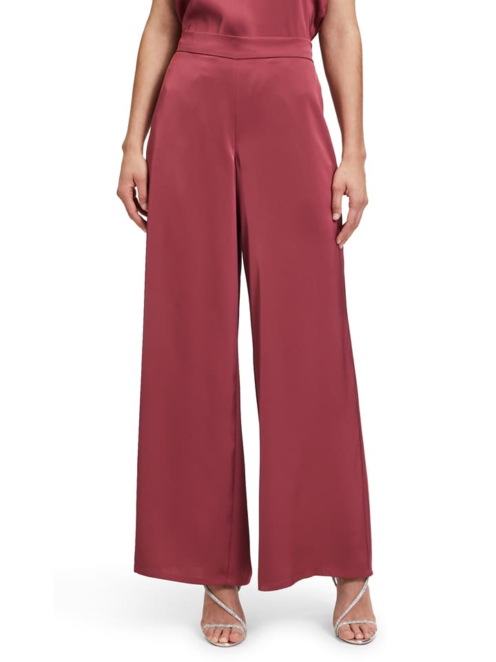 Vera Mont Spodnie w kolorze czerwonym rozmiar: 44