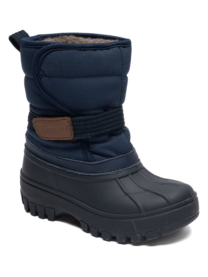 bisgaard Botki zimowe "Embla" w kolorze granatowym rozmiar: 31