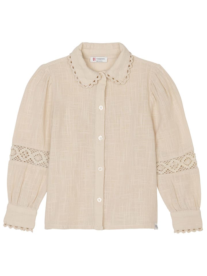 Noppies Bluzka "Ninnekah" w kolorze beżowym rozmiar: 128