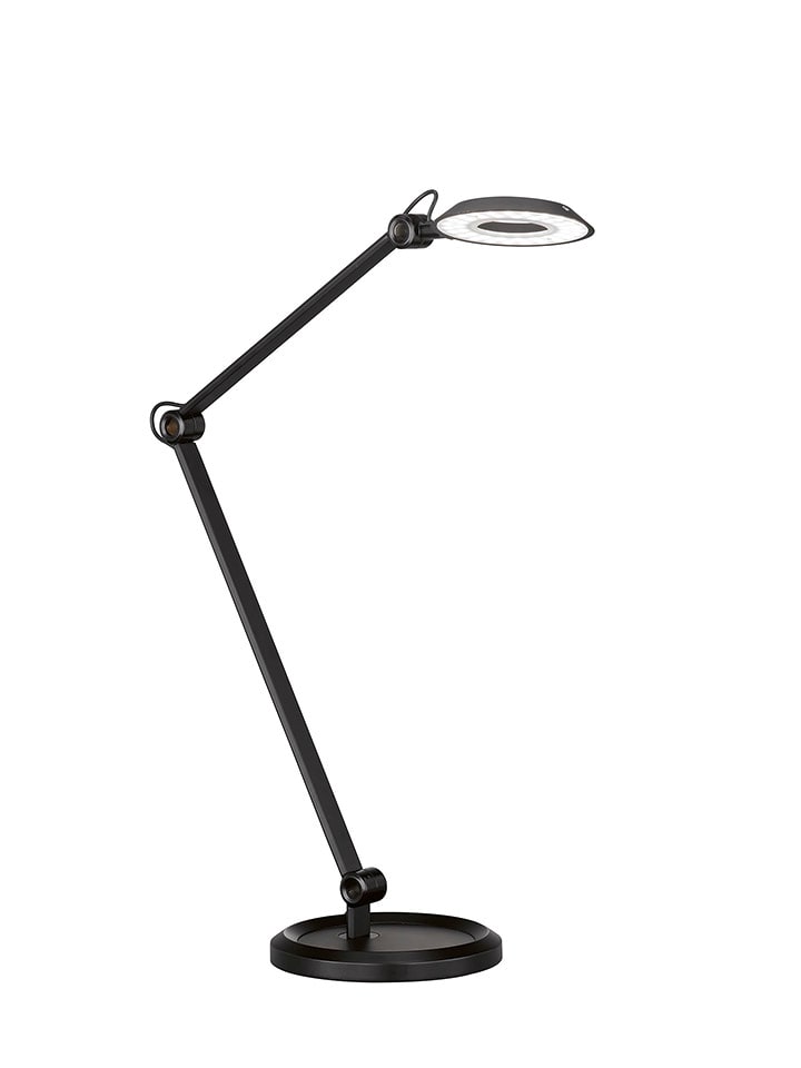 FISCHER & HONSEL Lampa stołowa LED "Office" w kolorze czarnym - 20 x 65 cm rozmiar: onesize