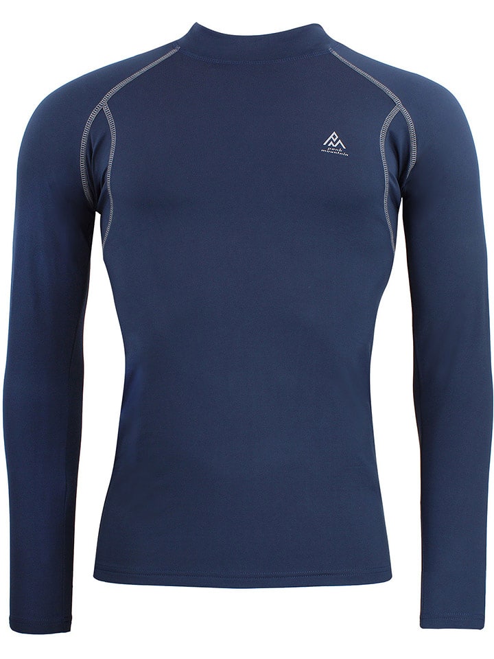 Peak Mountain Koszulka funkcyjna "Canjoy" w kolorze granatowym rozmiar: XL