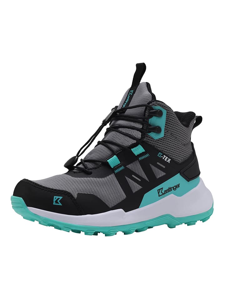 Kastinger Botki turystyczne "GSK-Foiskar Mid KTX" w kolorze turkusowo-szarym rozmiar: 34