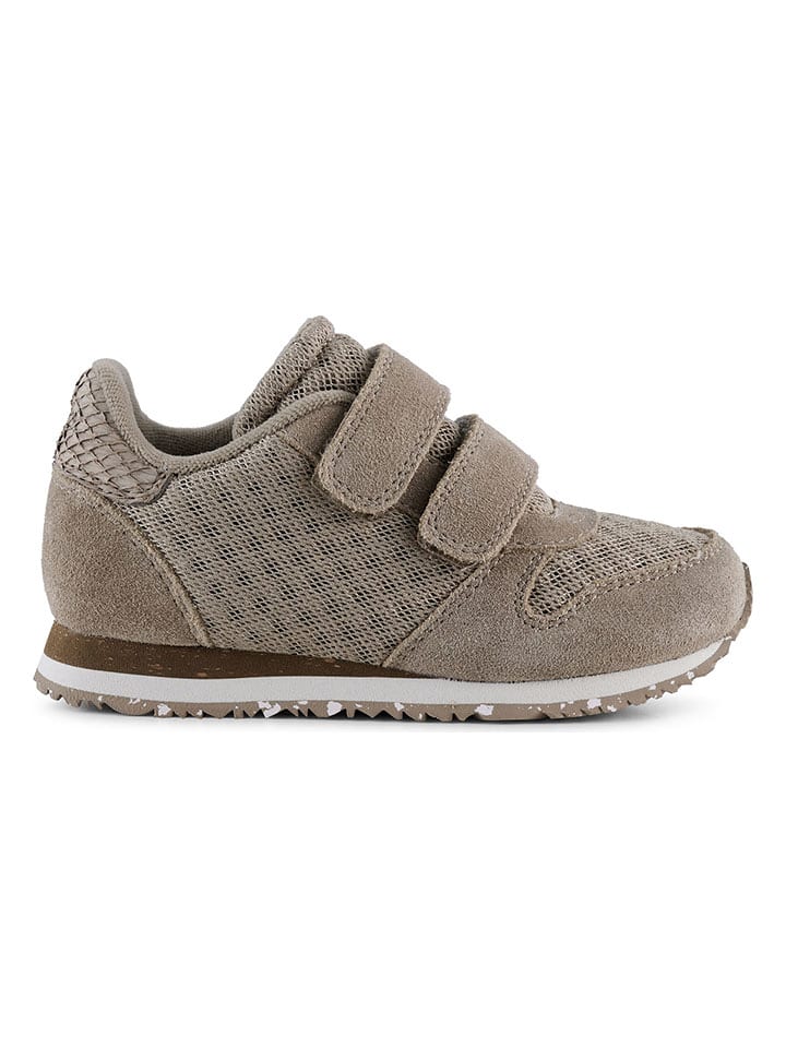 WODEN Sneakersy "Ydun Suede Mesh Kids" w kolorze szarobrązowym rozmiar: 34