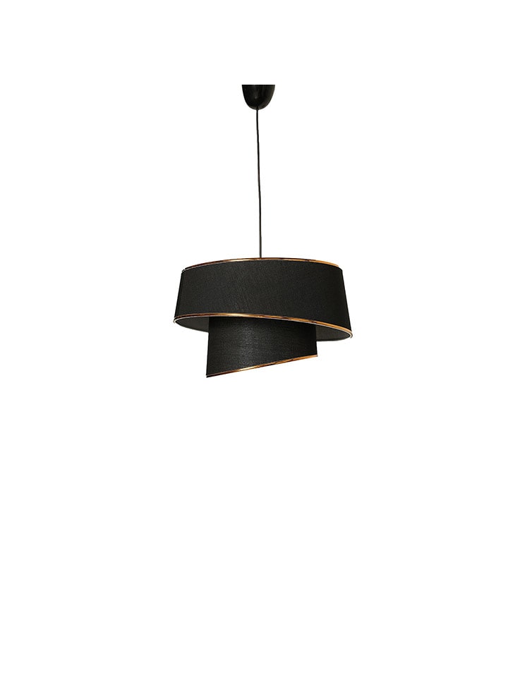 WellHome Lampa wisząca w kolorze czarnym - 32 x 70 cm rozmiar: onesize