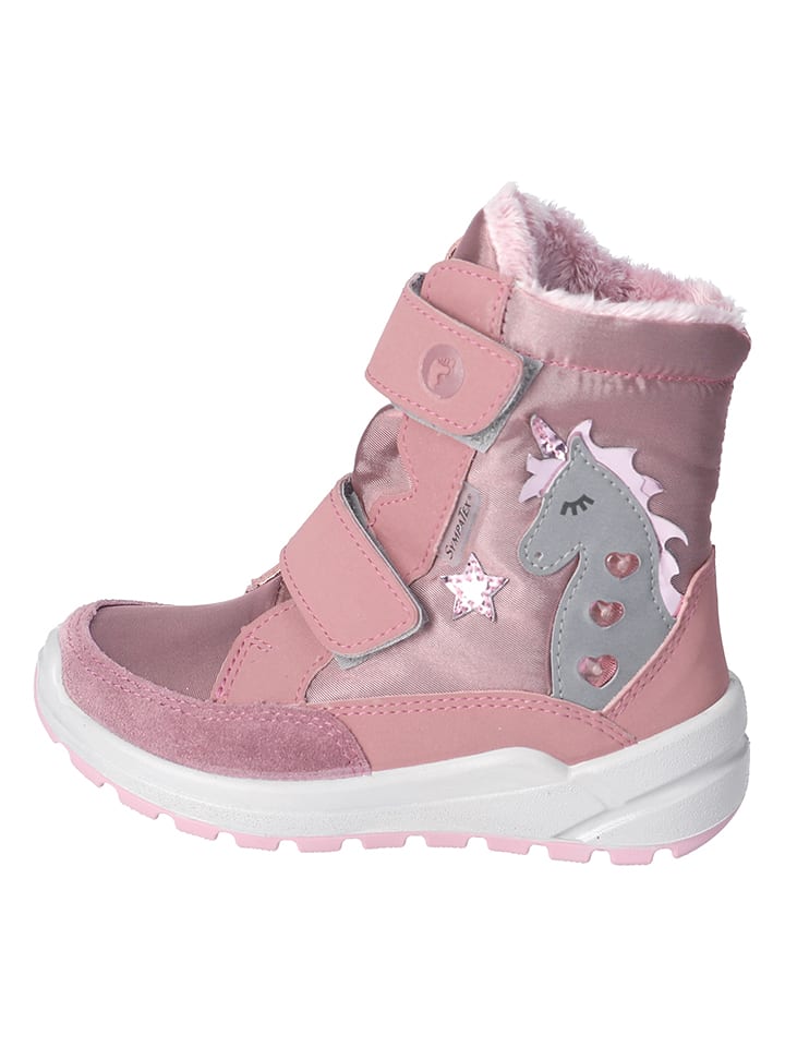 Ricosta Botki zimowe "Annika" w kolorze jasnoróżowym rozmiar: 33