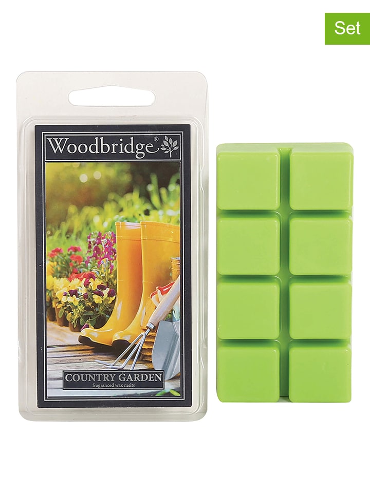 Woodbridge Wosk zapachowy (2 szt.) "English Pear & Freesia" w kolorze zielonym - 2 x 68 g rozmiar: onesize