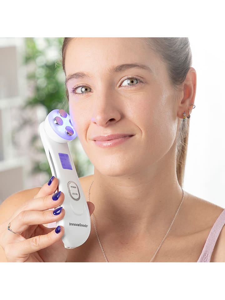 InnovaGoods Masażer w kolorze białym do twarzy - 5 x 17 x 5 cm rozmiar: onesize