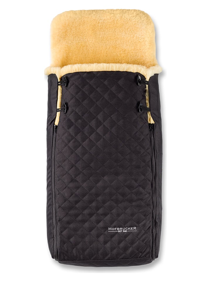 Hofbrucker Śpiworek "Luxus Limited Edition" w kolorze czarnym - 95 x 34 cm rozmiar: onesize