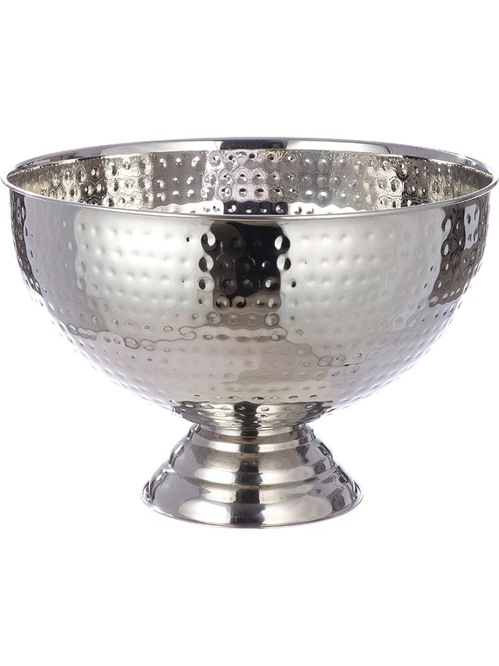 GILDE Misa w kolorze srebrnym do szampana/wina musującego - wys. 25 cm rozmiar: onesize