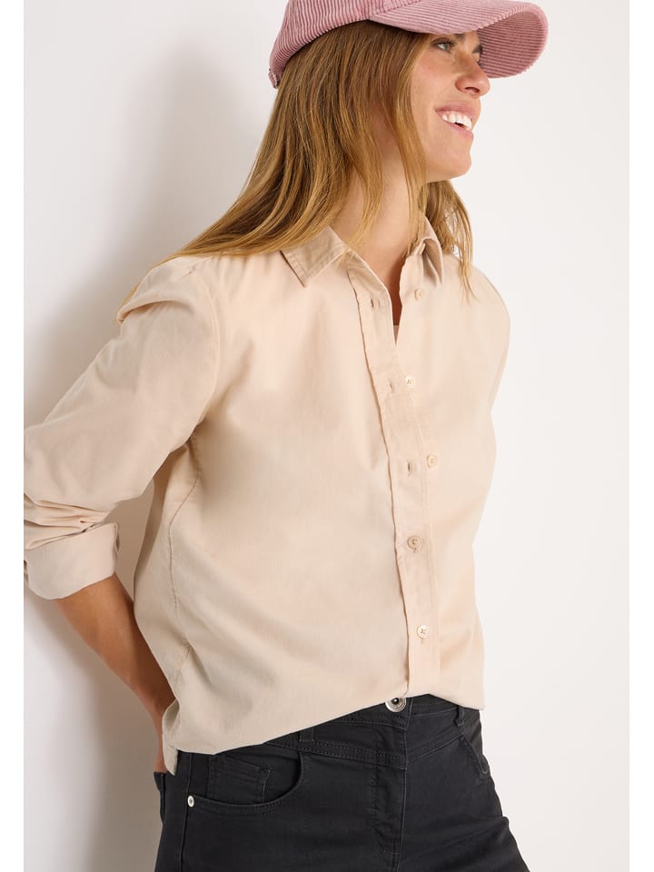 Cecil Koszula w kolorze beżowym rozmiar: XXL