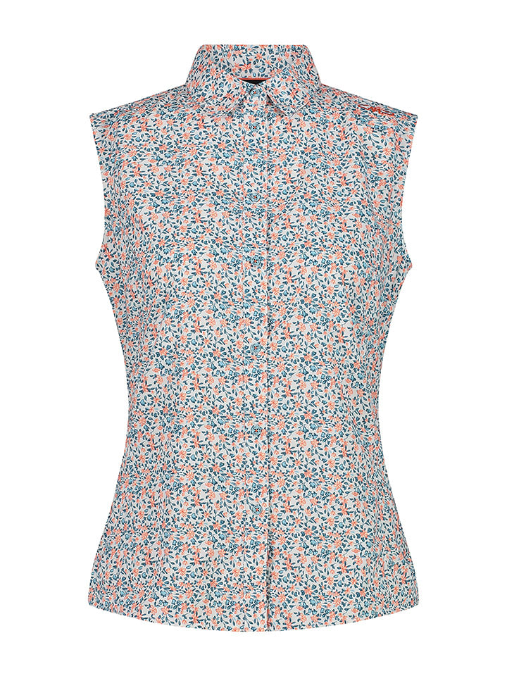 CMP Koszula funkcyjna w kolorze turkusowo-pomarańczowym rozmiar: 38