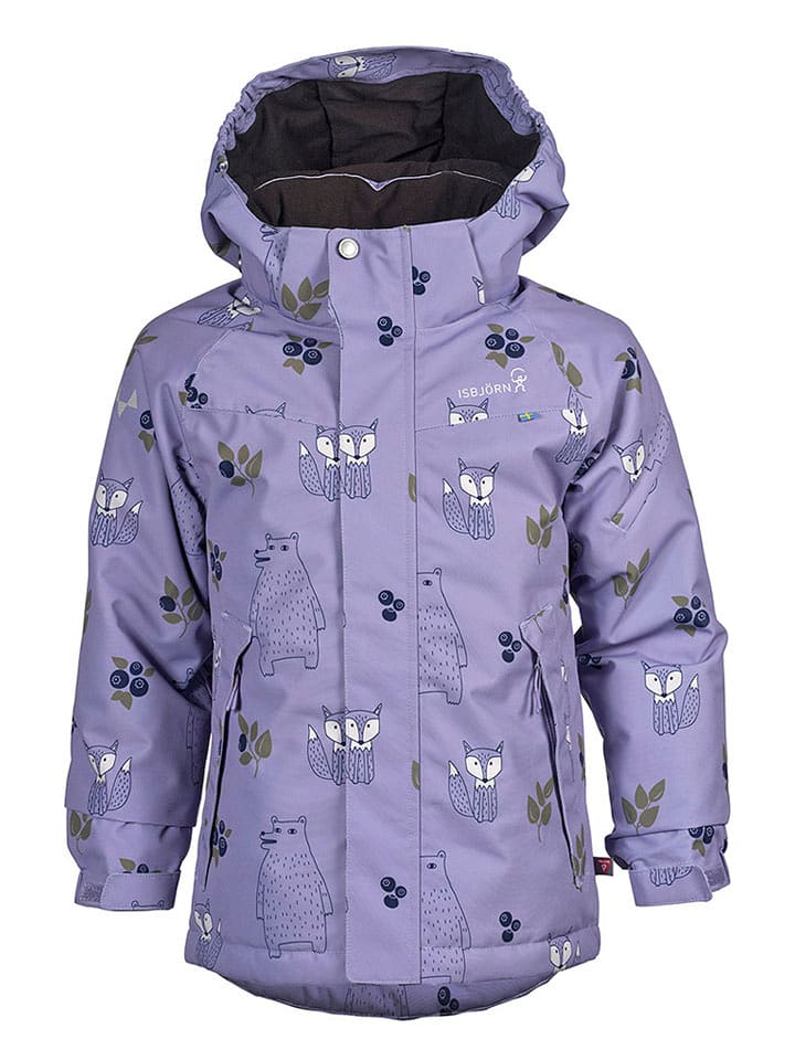 Isbjörn Kurtka narciarska "Harry & Friends" w kolorze fioletowym rozmiar: 98/104