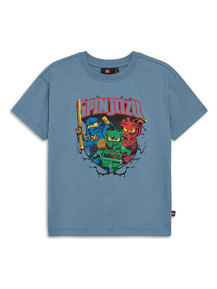 LEGO Koszulka w kolorze granatowym ze wzorem rozmiar: 128