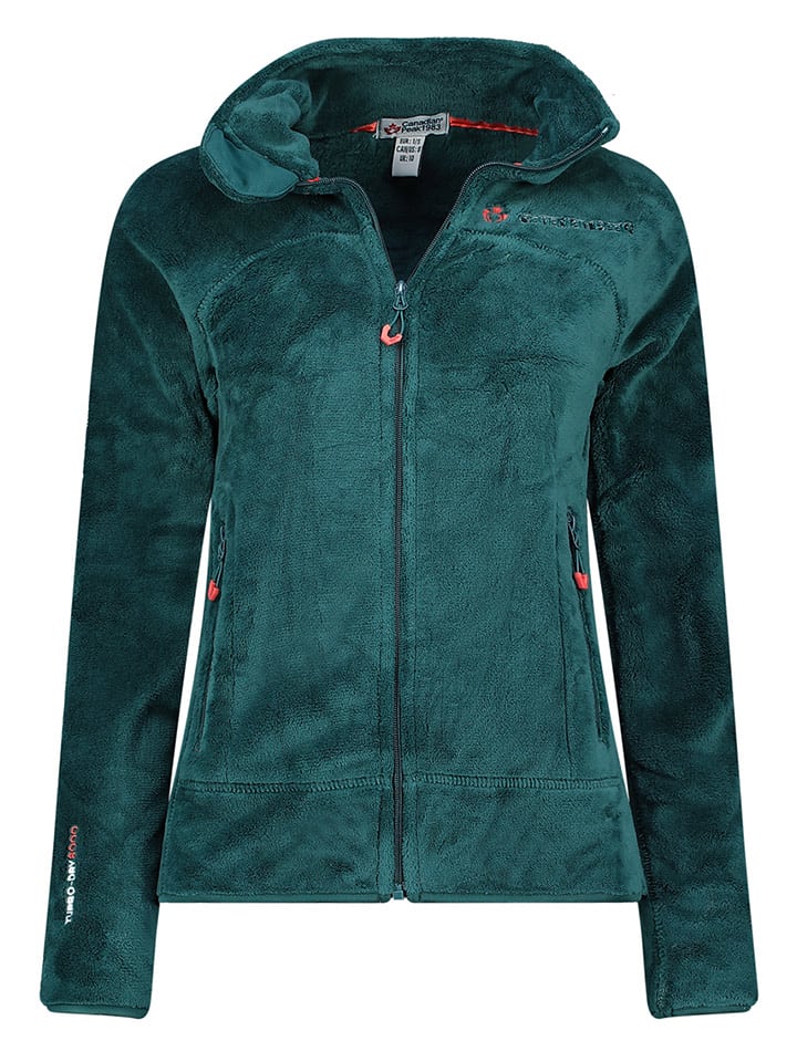 Canadian Peak Kurtka polarowa "Udilas" w kolorze morskim rozmiar: XL