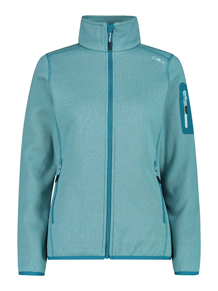 CMP Kurtka polarowa w kolorze turkusowym rozmiar: 36