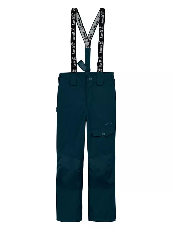 Kamik Spodnie funkcyjne "Blaze" w kolorze granatowym rozmiar: 116