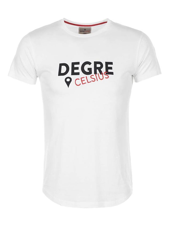 Peak Mountain Koszulka "Calogo" w kolorze białym rozmiar: L