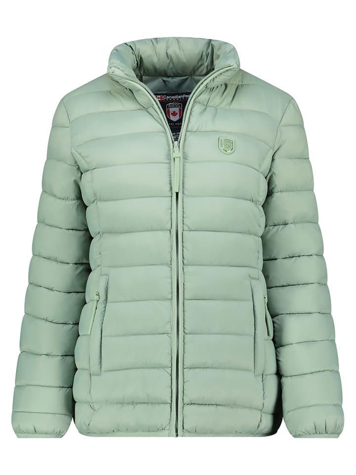 Canadian Peak Kurtka pikowana "Akitaleak" w kolorze miętowym rozmiar: XL