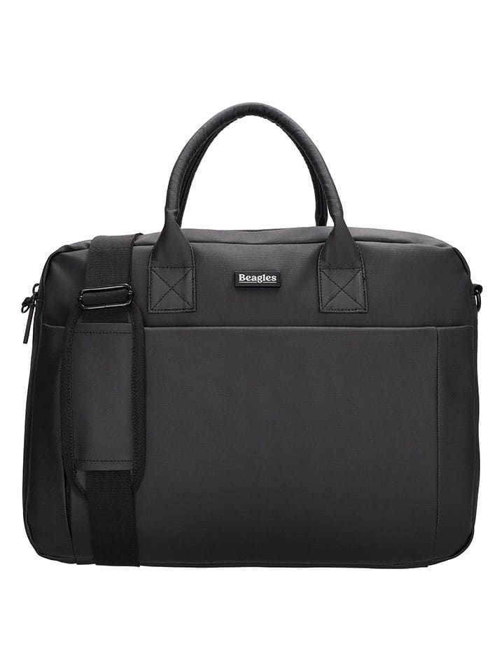 Beagles Aktówka w kolorze czarnym - 40 x 30 x 13 cm rozmiar: onesize