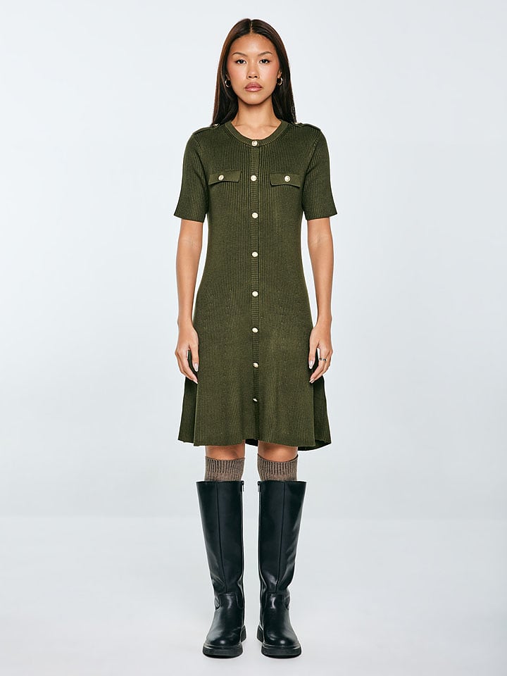 BIG STAR Sukienka w kolorze khaki rozmiar: XL