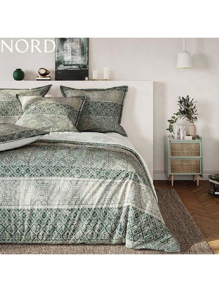 Passion dElly Komplet pościeli "Nord" w kolorze zielonym rozmiar: 200x200 cm